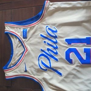 Philadelphia 76ers Joel Embiid #21 2017-18 City Edition